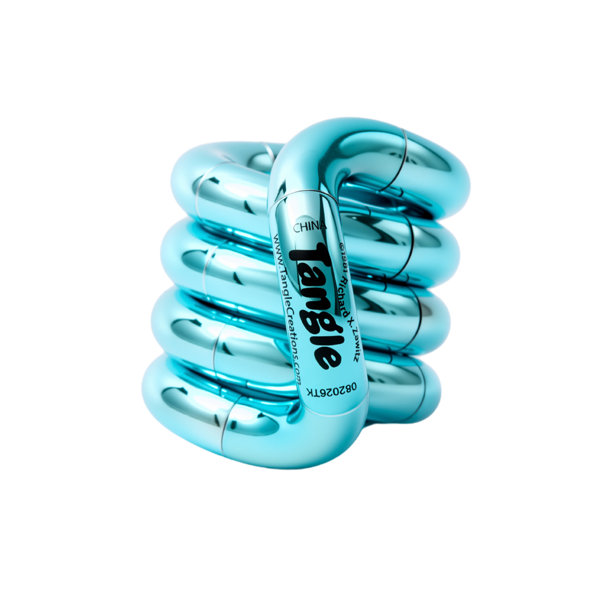 Tangle Jr. Metallic – blank fidgetleksak i metallicfärger
