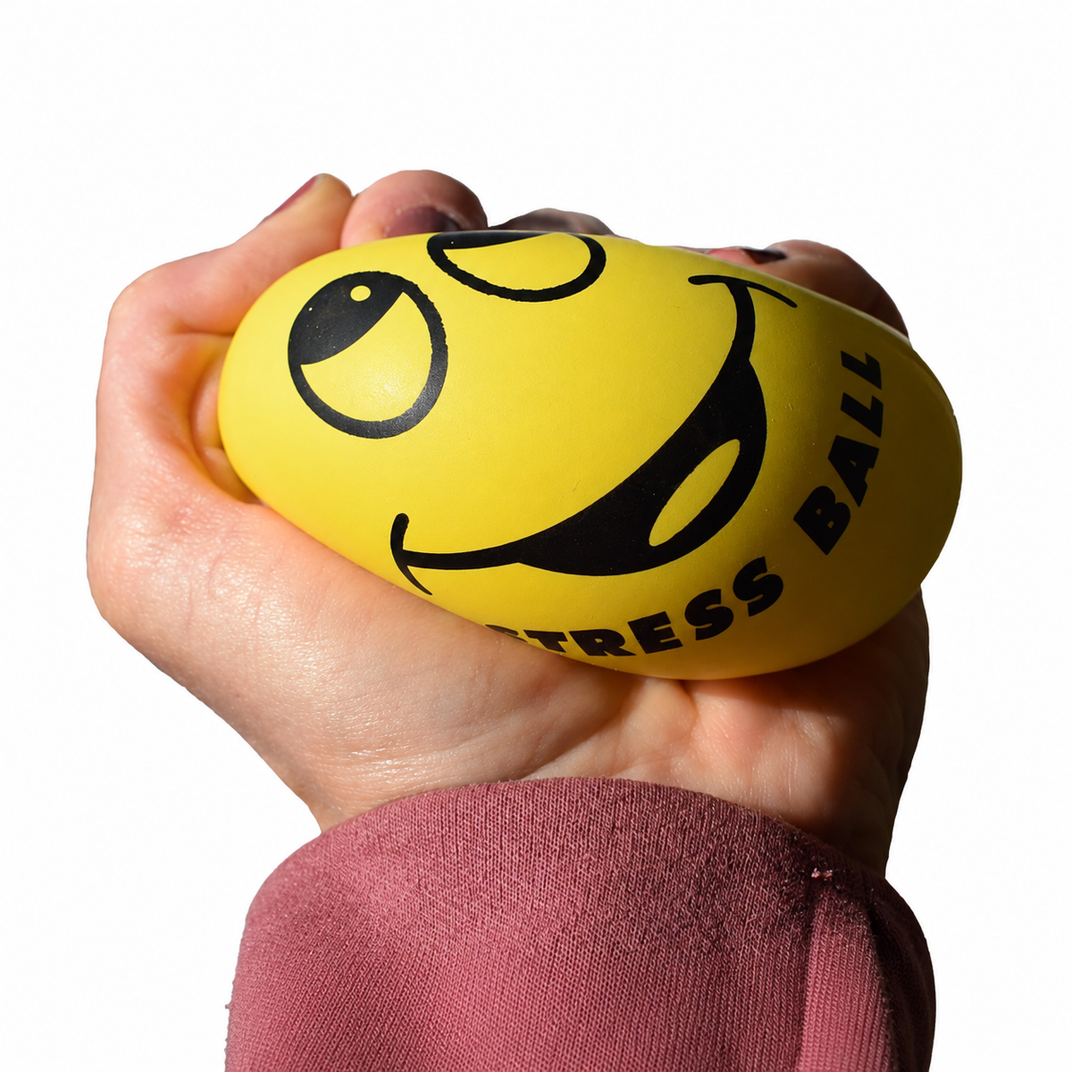 Smiley Stressboll - Tung